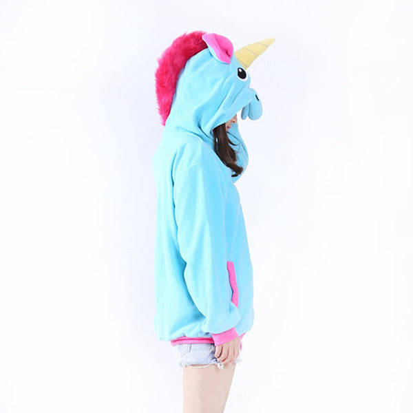 Novelty Unicorn Hooded Jacket