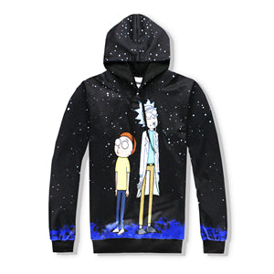 Casual Cartoon Hooded Jacket