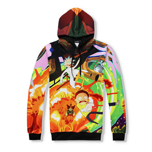 Casual Cartoon Hooded Jacket
