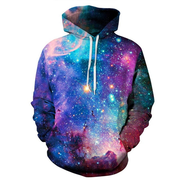 Space Galaxy Hooded Jacket