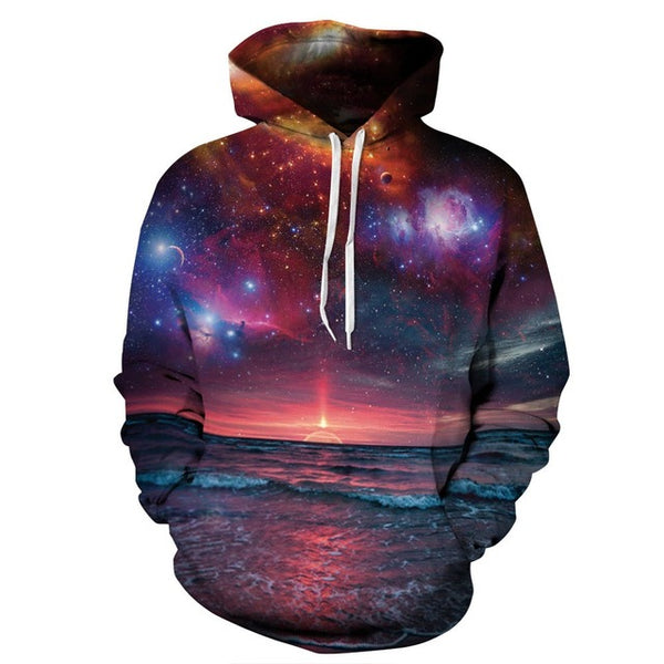 Space Galaxy Hooded Jacket