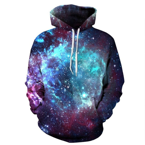 Space Galaxy Hooded Jacket