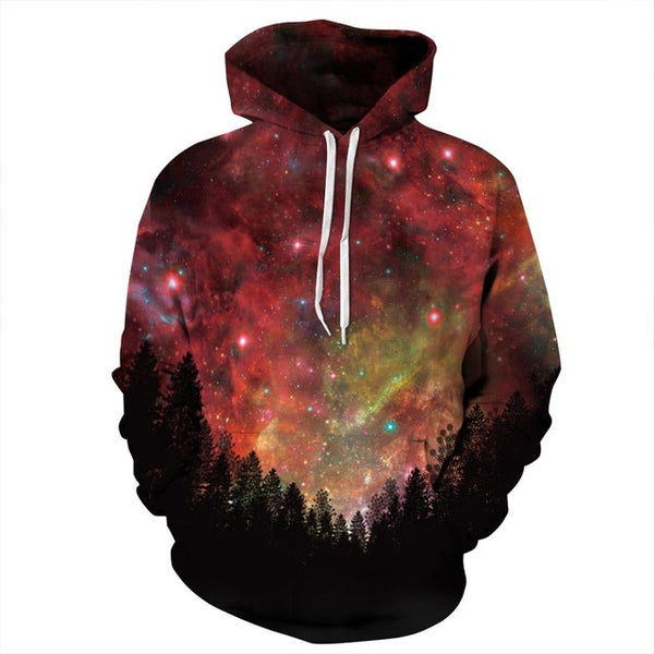 Space Galaxy Hooded Jacket