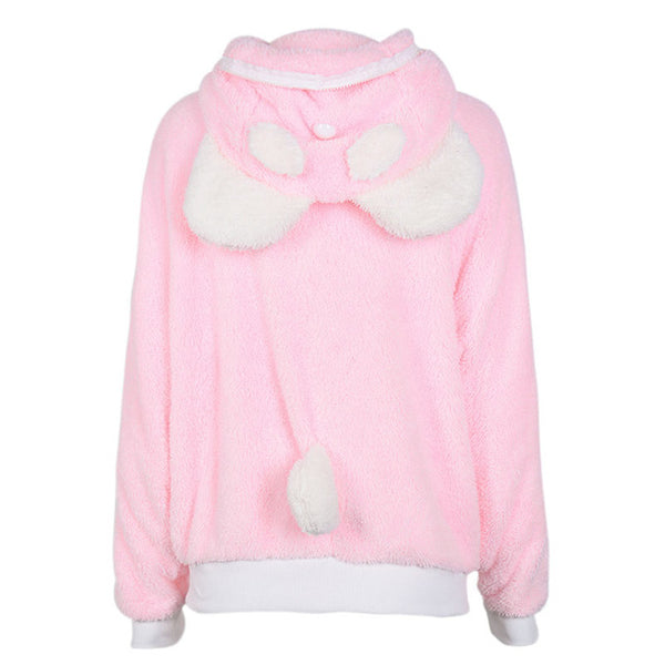Winter Fluffy Panda Bear Hoodies